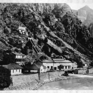 Shoshone Hydroelectric Plant 1935 Shoshone Hydroelectric Plant in 1935